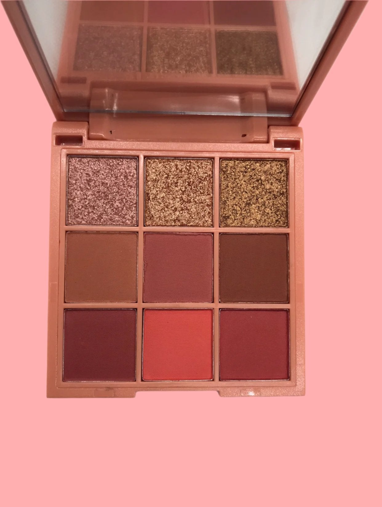 Desert Heat Eyeshadow Palette – Warm Mattes & Fiery Shimmers