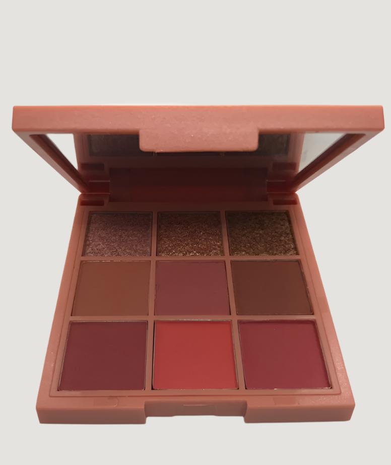 Desert Heat Eyeshadow Palette – Warm Mattes & Fiery Shimmers