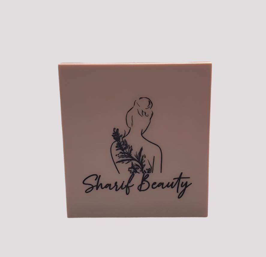 Earthy Blush Eyeshadow Palette – Warm Nudes & Rosy Tones