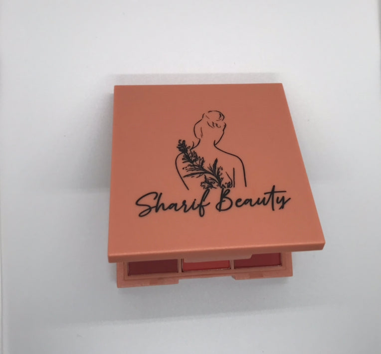 Desert Heat Eyeshadow Palette – Warm Mattes & Fiery Shimmers