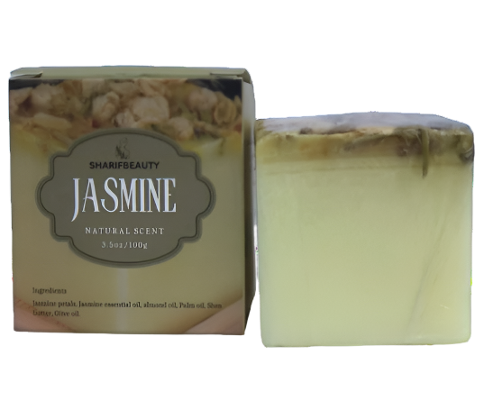 Pure Jasmine Indulgence Organic Handmade Soap!