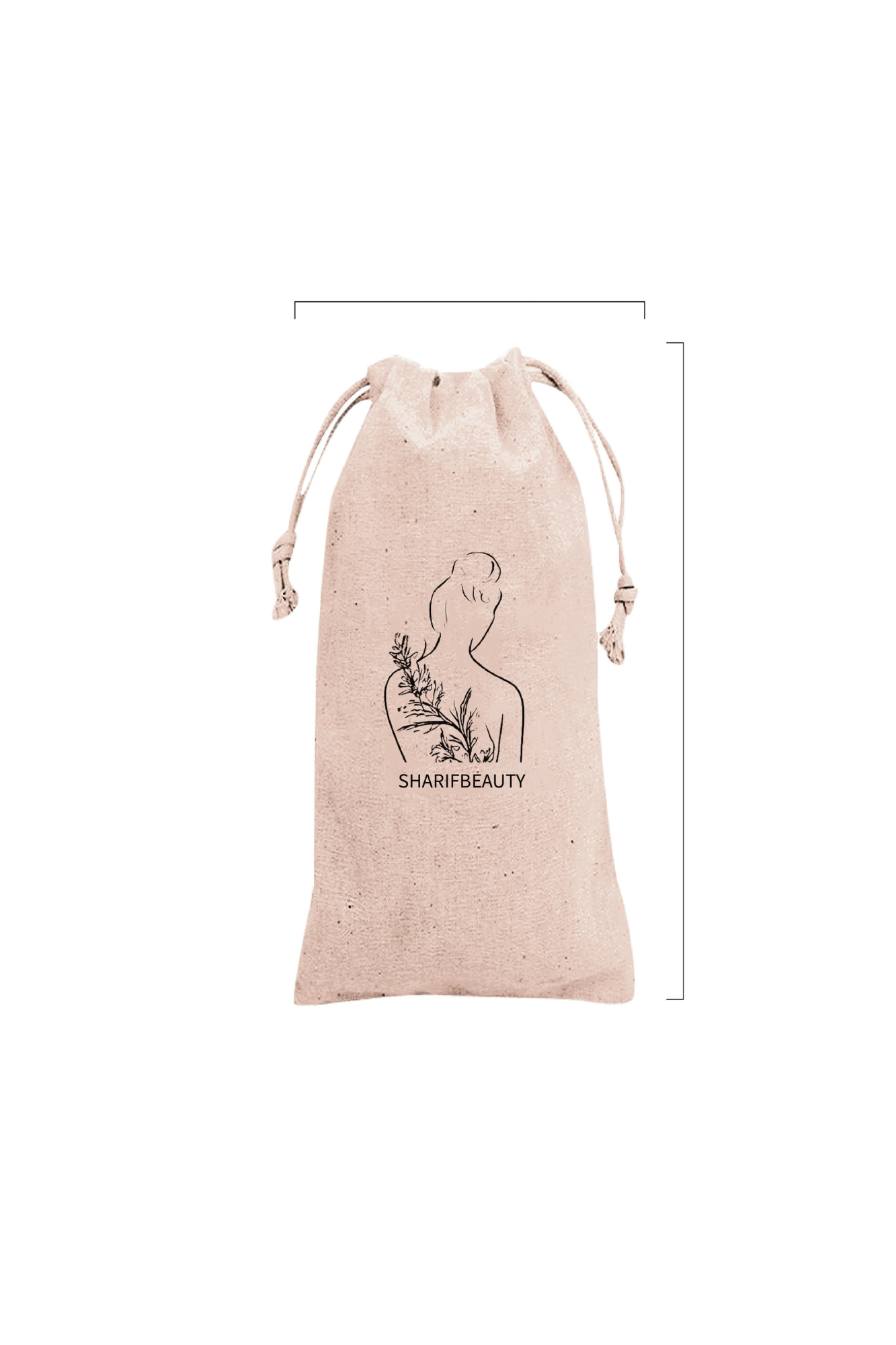 Cepillo de pelo de bambú orgánico con bolsa de algodón orgánico apto para todo tipo de cabello para mujeres, hombres y niños