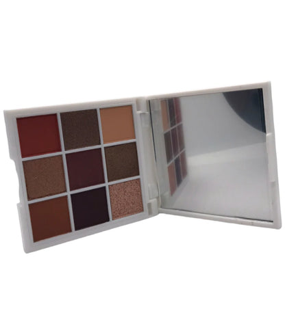 Natural nude 9 colors eyeshadow palette Matte, eyeshadow glitter