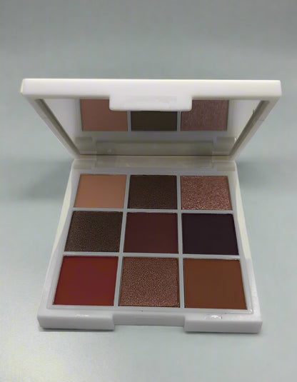 Natural nude 9 colors eyeshadow palette Matte, eyeshadow glitter