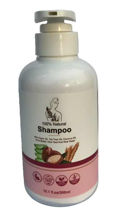 100% Natural Organic Vegan Hair Shampoo Set