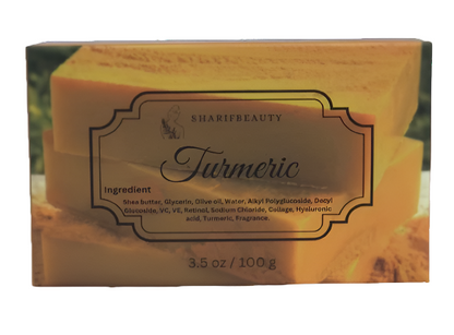 Organic Herbal Handmade Skin Whitening, And Anti AcneTurmeric Soap For All Skin Types