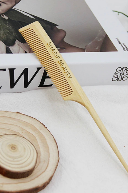 Bamboo Tail Comb for styling