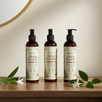 Otani Bloom face and body lotion 3- pack