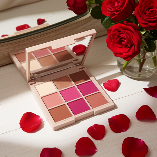 Desert Glint Eyeshadow Palette Warm Mattes & Fiery Shimmers